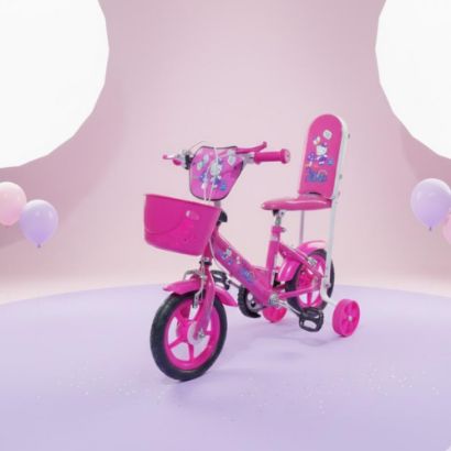 صورة دراجة هوائية للأطفال 10 بوصات تصميم هيلو كيتي